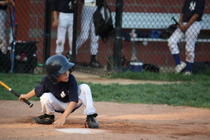 Jonathan ducks a pitch