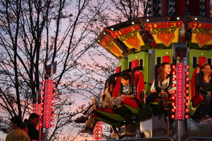 The big drop ride