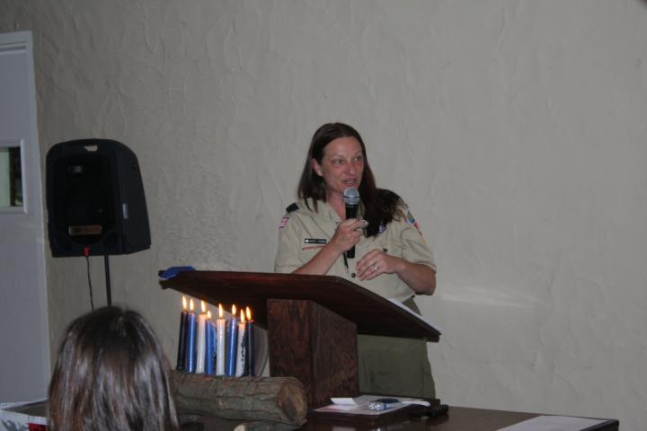 Nancy announces her den