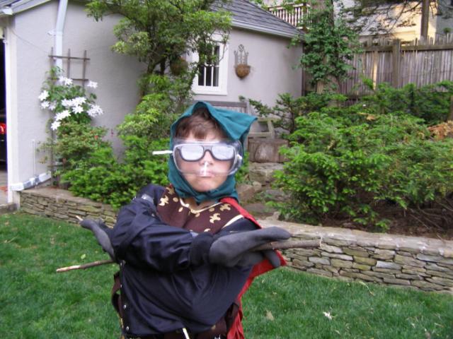 Robert in Costume