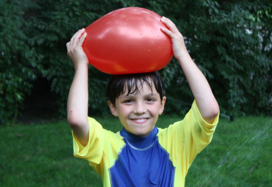 Jonathan's water balloon