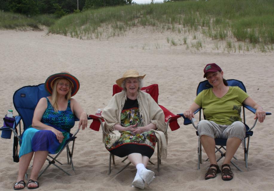 Aunt Marian, Grandma Eileen and Nancy