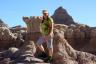 Nancy in the badlands