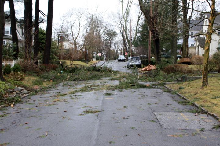 Roads were impassable