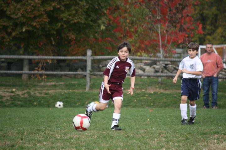 Jonathan plays soccer