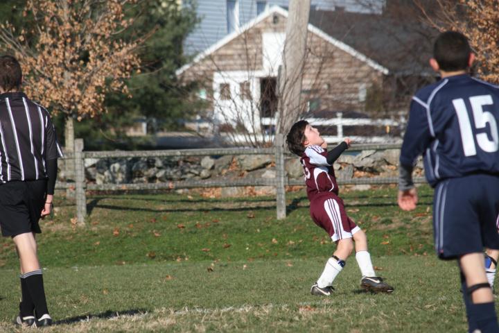 Going for the header