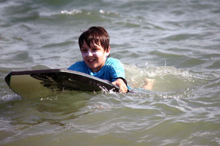 Jonathan at Jones Beach