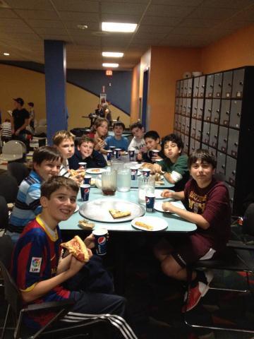 Knights United Bowling - Pizza