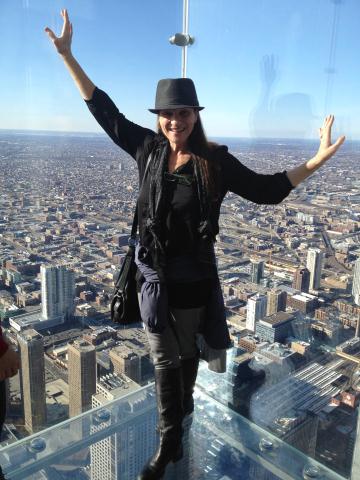 Nancy in Willis Tower