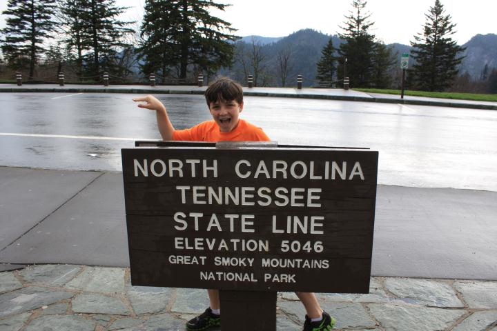 On the state line