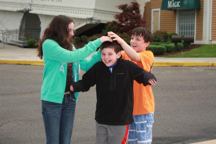 Isabel, Brian and Jonathan