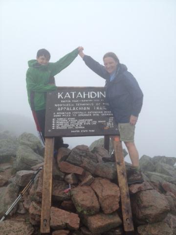 Katahdon Peak (around noon)