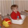 Jonathan in a tub