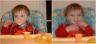 Jonathan eating yogurt