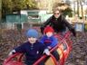 Jonathan, Robert and Grandma Beverly