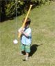 Robert hits the ball - sort of