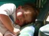 Robert naps on the porch - tough day!