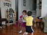 Jonathan and Arielle dance