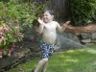 Robert gets wet