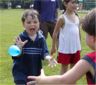 Water balloon toss