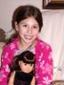 Nicole & her new doll