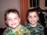 Robert & Jonathan before bed time