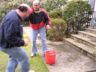 Uncle Mike, Aunt Sheila & Shanjee come to visit - We play water balloons.