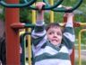 Jonathan does the Monkey bars at Kensico Dam