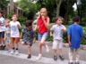 Popping bubbles at Andrew's Birthday Party