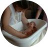 bathing Robert
