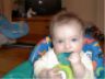 Robert eats toys