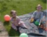 Jonathan and Robert in the backyard.&nbsp;