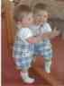 Robert in the mirror